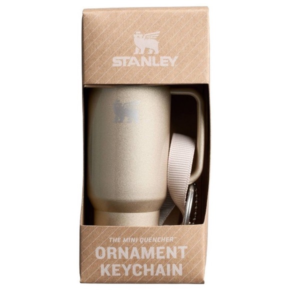 Stanley Gold Ornament Keychain - Picture 2 of 3